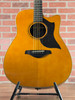 Yamaha A5R ARE Dreadnought Acoustic-electric Guitar - Vintage Natural