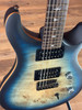 PRS SE Custom 24-08 Exotic Electric Guitar - Lake Blue Midnight Burst