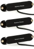 Seymour Duncan Hot Rails Strat 3-piece Humbucker Pickup Set - Black