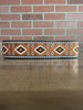 Tetherax RTF Fancy Rag Top Series - Classic Jacque Vintage Weave Leather End Strap - Orange/Brown