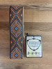 Tetherax RTF Fancy Rag Top Series - Classic Jacque Vintage Weave Leather End Strap - Blue Diamond/Orange