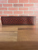 Tetherax RTF Fancy Rag Top Series - Classic Jacque Vintage Weave Leather End Strap - Red/Black