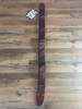 Tetherax RTF Fancy Rag Top Series - Classic Jacque Vintage Weave Leather End Strap - Red/Black