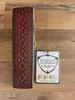 Tetherax RTF Fancy Rag Top Series - Classic Jacque Vintage Weave Leather End Strap - Red/Black