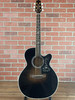 Takamine EF450C-TT TTB NEX Thermal Top Acoustic-electric Guitar - Transparent Black Burst