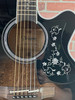 Takamine EF450C-TT TTB NEX Thermal Top Acoustic-electric Guitar - Transparent Black Burst