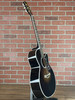Takamine EF450C-TT TTB NEX Thermal Top Acoustic-electric Guitar - Transparent Black Burst