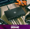 Yamaha URX44C USB-C Audio Interface with Software Suite - Black
