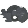 Vic Firth PP5 Drum & Cymbal Mute Prepack - Black