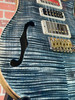 PRS 40th Anniversary Special Semi-hollow 22 Limited Edition Electric Guitar - Faded Blue Whale (Natural Back)