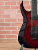 Schecter USA Custom Shop Sunset Extreme FR HS Electric Guitar - Burgundy Noir Eclipse