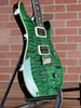 PRS SE Custom 24 Quilt Electric Guitar - Teal Black (Black Back)