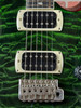 PRS SE Custom 24 Quilt Electric Guitar - Teal Black (Black Back)