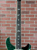 PRS SE Custom 24 Quilt Electric Guitar - Teal Black (Black Back)