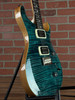 PRS SE Custom 24 Electric Guitar - Slate Blue (Natural Back)