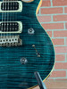 PRS SE Custom 24 Electric Guitar - Slate Blue (Natural Back)