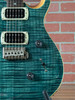 PRS SE Custom 24 Electric Guitar - Slate Blue (Natural Back)