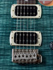 PRS SE Custom 24 Electric Guitar - Slate Blue (Natural Back)
