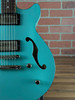 Godin Montreal Premiere HT Semi-Hollow Electric Guitar - Laguna Blue