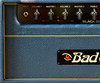 Bad Cat MOD Shop Custom Black Cat | 30-watt Electric Guitar Amp Head | Custom Navy Bronco Tolex w/ Gold Piping