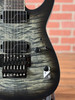 ESP LTD M-1007 Baritone 7-String Electric Guitar - Charcoal Burst Satin