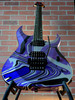 Schecter USA Custom Shop Sunset Extreme FR Electric Guitar - Purple Swirl