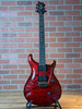 PRS USA Core Custom 24 Quilt 10-Top Electric Guitar - Red Tiger Wrap with Natural Back