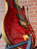 PRS USA Core Custom 24 Quilt 10-Top Electric Guitar - Red Tiger Wrap with Natural Back