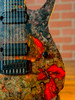 Schecter USA Custom Shop Sunset Extreme 7-string Electric Guitar - Natural Satin Stabilized Burl Top