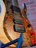 Schecter USA Custom Shop Sunset Extreme 7-string Electric Guitar - Natural Satin Stabilized Burl Top