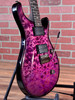 PRS Custom 24 Quilt 10-Top Brazilian Rosewood Fingerboard Electric Guitar - Custom Purple Mist