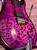 PRS Custom 24 Quilt 10-Top Brazilian Rosewood Fingerboard Electric Guitar - Custom Purple Mist