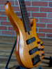 Yamaha TRBX605FM 5-String Electric Bass Guitar - Matte Amber