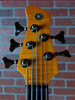 Yamaha TRBX605FM 5-String Electric Bass Guitar - Matte Amber