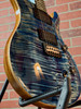 PRS Custom 24-08 10-Top Ziricote Fretboard Electric Guitar - PS-Indigo-Strained Neck