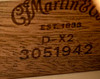 Martin X-Series D-X2E Dreadnought Acoustic-Electric Guitar - Ziricote Burst