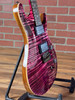 PRS Custom 24-08 10-Top Electric Guitar - Pomegranate with Stained Neck