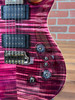 PRS Custom 24-08 10-Top Electric Guitar - Pomegranate with Stained Neck