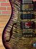 PRS Special Semi-hollow Mango Top Limited Edition Electric Guitar - Charcoal Purple Burst
