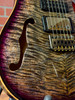 PRS Special Semi-hollow Mango Top Limited Edition Electric Guitar - Charcoal Purple Burst