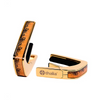 Thalia 24K Gold Guitar Capo - Flamed Maple Waves
