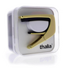 Thalia 24K Gold Guitar Capo - Flamed Maple Waves