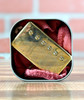 Pin-Up Custom Guitars Gold "Patent Denied" Custom Humbucker Set - Rough Case Alnico V - Aged Gold