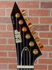 ESP USA M-II DX NT Mahogany Gold Hardware Electric Guitar - See Thru Aqua - Gold EMG 81X (Bridge) & 85X (Neck) Pickups