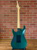 Schecter USA Custom Shop Sunset Custom II 24 Electric Guitar - Aruba Teal