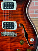 PRS SE Hollowbody I Piezo Double Cut Electric Guitar - Orange Tiger Smokeburst