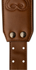 PRS 2.4" Padded Faux Leather Guitar Strap - Tan