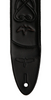 PRS 2.4" Padded Faux Leather Guitar Strap - Black