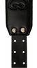 PRS 2.4" Padded Faux Leather Guitar Strap - Black