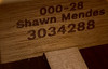 Martin 000-28 Shawn Mendes Custom Artist Limited Edition Acoustic Guitar - Antique Toner | #39 of 88